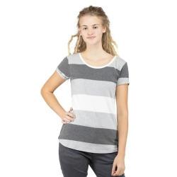 T-Shirt damski Chillaz ÖTZTAL GREY STRIPES